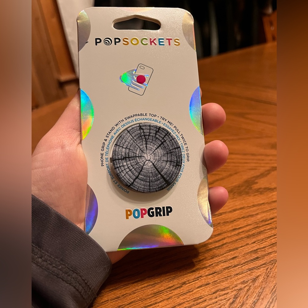 Split Wood 🪵 PopSocket
